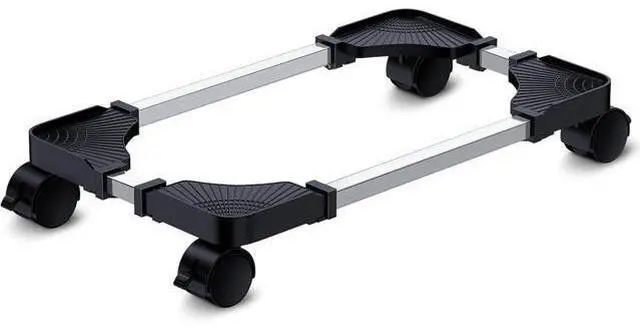 Main image of Computer Tower Stand - Adjustable PC Stand for Most Desktop Towers - Elevate and Organize Your Desktop - Mobile CPU PC Holder Cart Riser Printer