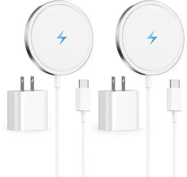 Main image of 2025 Latest Magnetic Wireless Charger for iPhone:Mag-Safe Charger Fast Charging 2 Pack 20W USB C Charging Block Adapter for iPhone 17 16 15 14 13 12 Pro Max Plus & Airpods 2 3 4Pro