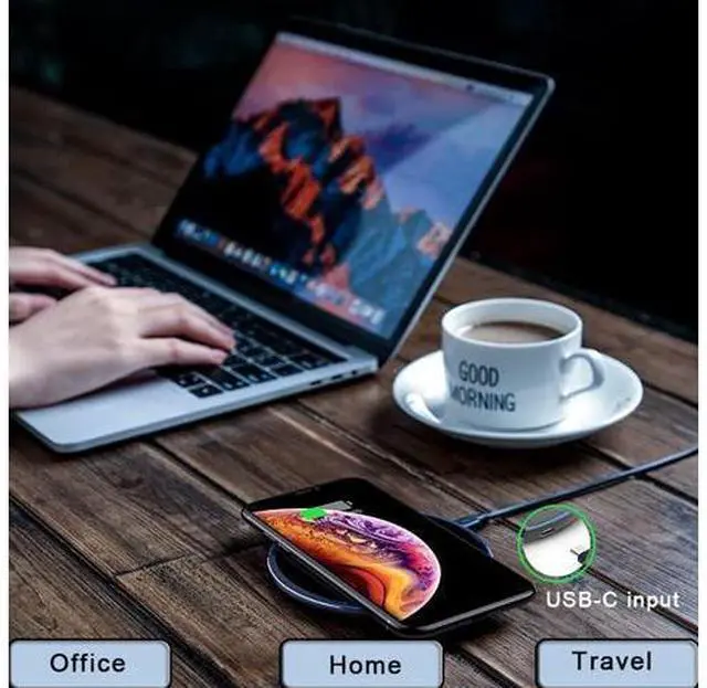Alt view image 6 of 7 - 30W Wireless Charger Pad Wireless Charge 30W Fast Wireless Charger Wireless Charging Compatible with Galaxy S23/S22/S21/S20 Fast Charger Compatible with iPhone 17/16/15/13/14/12 Series