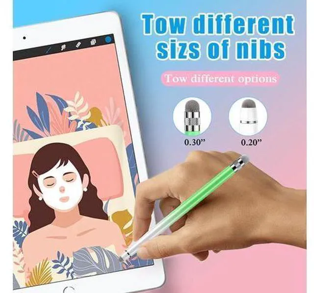 Alt view image 5 of 7 - 5PCS Stylus Pens for Touch Screens Stylus Pen for iPhone/iPad/Tablet Android//Surface Compatible with Touch Screens (Purple/Pink/Blue/Green/Yellow)