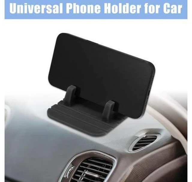 Alt view image 2 of 7 - SOEWIOU Phone Holder for Car Universal Anti-Slip Dashboard Vehicle Cellphone Mobile Phone Pad GPS Mounting Mat Black