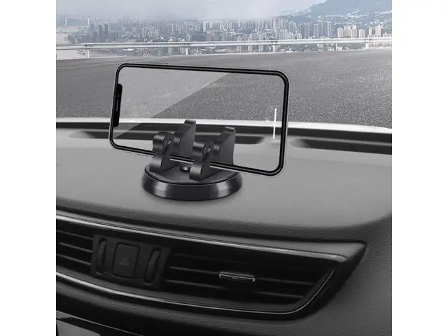 Alt view image 7 of 7 - SOEWIOU Dashboard Phone Holder for Car Vertical Horizontal 360 Rotate,Cell Phone Holder for Car Compatible with i-Phone Samsung Android Smartphones GPS Devices for Various Dashboards(1PC,Black)