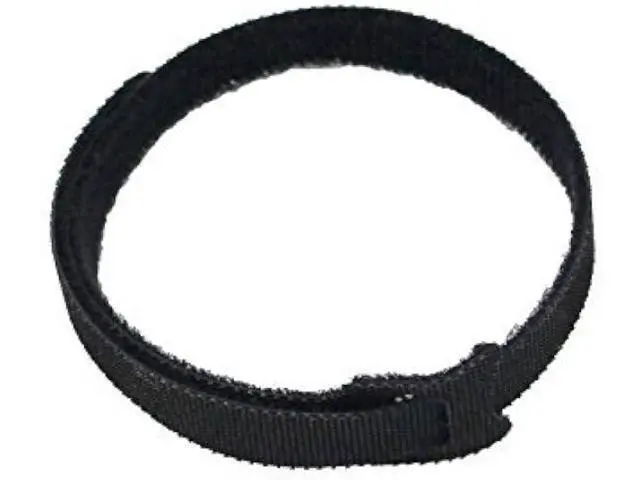 Alt view image 2 of 3 - 50 Pcs Reusable Fastening Cable Ties, Microfiber Cloth 12 Inch Hook and Loop Cord Ties, Black