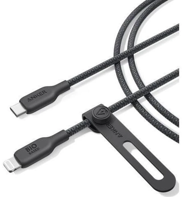 Main image of USB C to Lightning Charging Cable 541 Organic Nylon Charging Cable MFi Certifiedfor iPhone 14/ Plus/Pro Max 13/ Pro 12 11 X XS XR