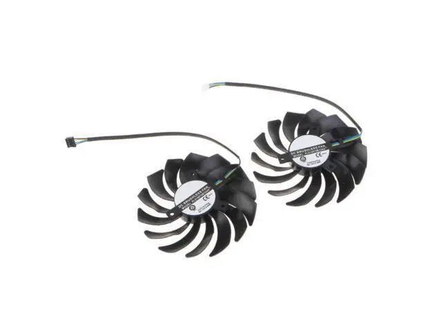 Alt view image 4 of 7 - Cooler Fan for MSI RTX3060 3060ti VGA Fan Graphics Card Cooling 4Pin 12V 0.4A