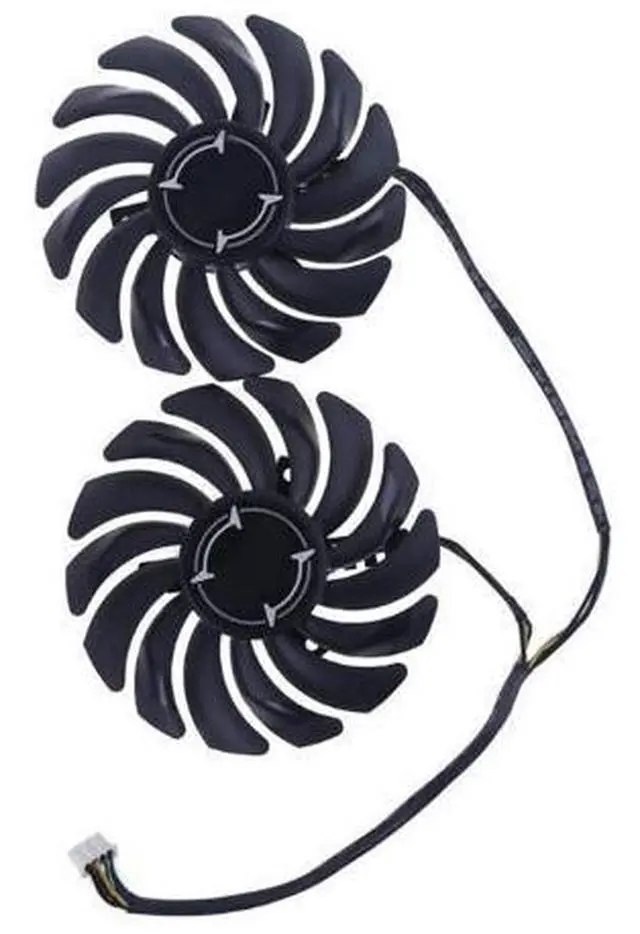 Main image of 1 Pair 87mm PLD09210B12HH 4 Pin Graphics Video Card Cooling Fan for MSI RX 470 480 570 580 Armor Cooler Fan