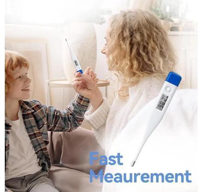 Alt view image 4 of 7 - SOEWIOU Digital Thermometer for Adults & Kids - Oral, Rectal, Underarm Fever Thermometer with Fever Alarm, C/F Switchable, Medical Grade.