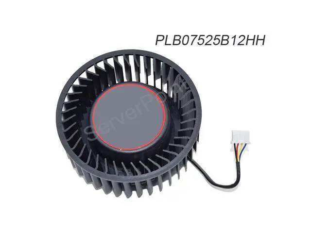 Alt view image 3 of 4 - Well Tested Cooler DC12V 1.20A 75mm Four Pins Cooling Fan PLB07525B12HH For MSI RX Vega 56 8GB /RX Vega 64 8GB Video Card Fan