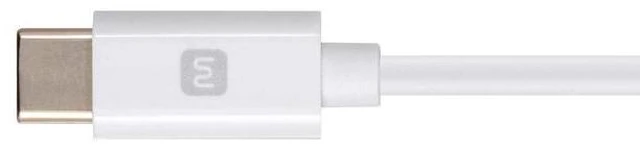Alt view image 3 of 6 - Essential MFi Certified Lightning to USB-C Charging Cable - Gold Plated 1.5 Feet White