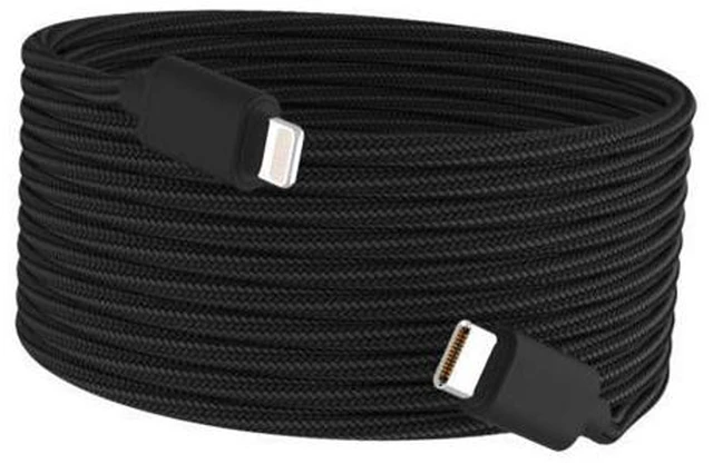 Main image of MFi Certifiedfor 15ft Braided Lightning Cable 1 Pack Nylon Long iPhone Charger Cord with PD 27W Fast Charging 5M Extra Long Durable Tangle-Free Charging Cable for iPhone iPad Bedside Home Office
