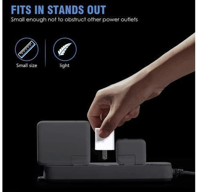 Alt view image 7 of 7 - iPhone Charger 2Pack 6FT USB Wall Charger Fast Charging USB Cable Charging Cube Travel Plug Block with 6Foot Fast Cuble Lightning Cable Cord for iPhone 14 13 12 11 Pro Max XS XR X 8 7 SE2022 iPad