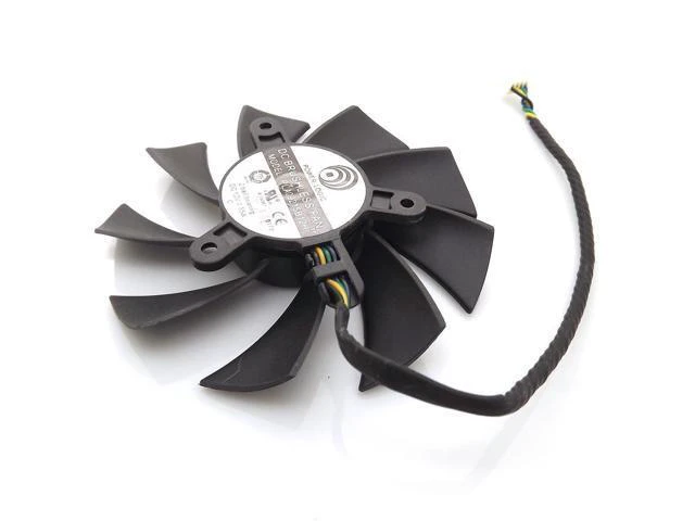 Alt view image 5 of 6 - PLA09215B12H 12V 0.55A 87mm 4Wire 4Pin For MSI N460GTX N560GTX N450GTS R6770 Graphics Card Cooling Fan