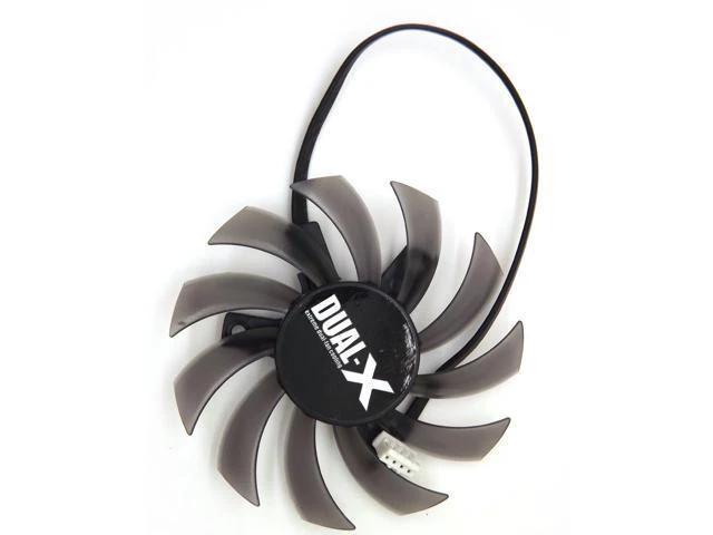 Alt view image 3 of 6 - FD7010H12S DC 12V 0.35A 75mm 40x40x40mm For MSI R6790 Twin Frozr II N560GTX R6850 N460GTX Graphics Card Fan