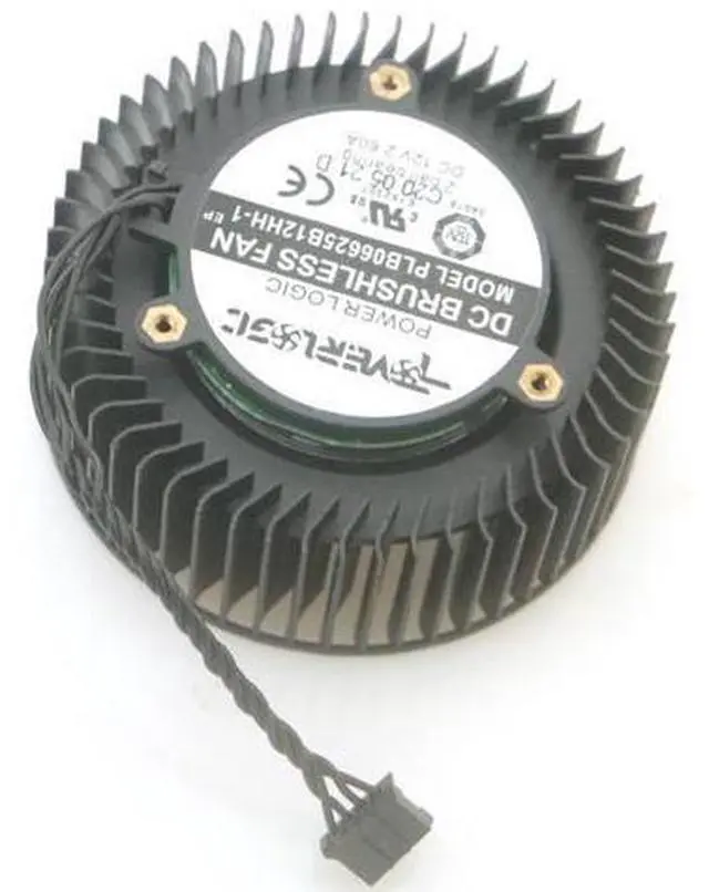 Alt view image 3 of 6 - PLB06625B12HH-1 DC12V 2.60A 65mm For MSI RTX2080ti RTX2080 RTX2070 AERO Graphics Card Cooling Fan 4Wire 4Pin