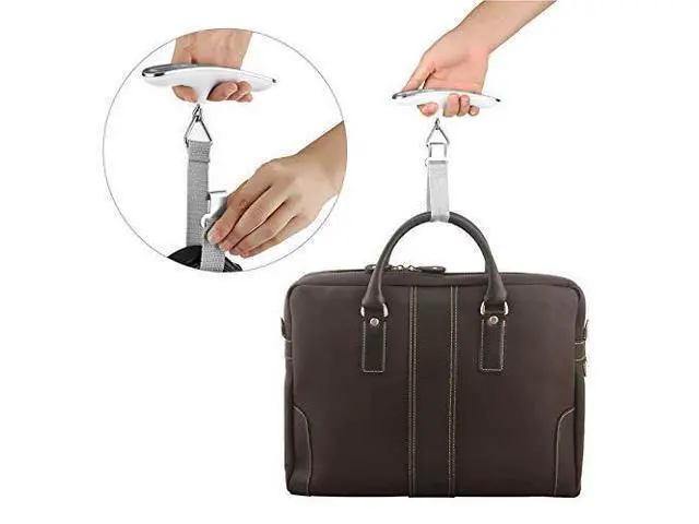 Alt view image 5 of 7 - SOEWIOU Luggage Scale 50kg/110lb High Precision Portable Digital LCD Display Scale Household Aircraft Outdoor Fishing Scale Weight Balance Suitcase Travel Bag Hanging Steelyard Scale Tool with Hook