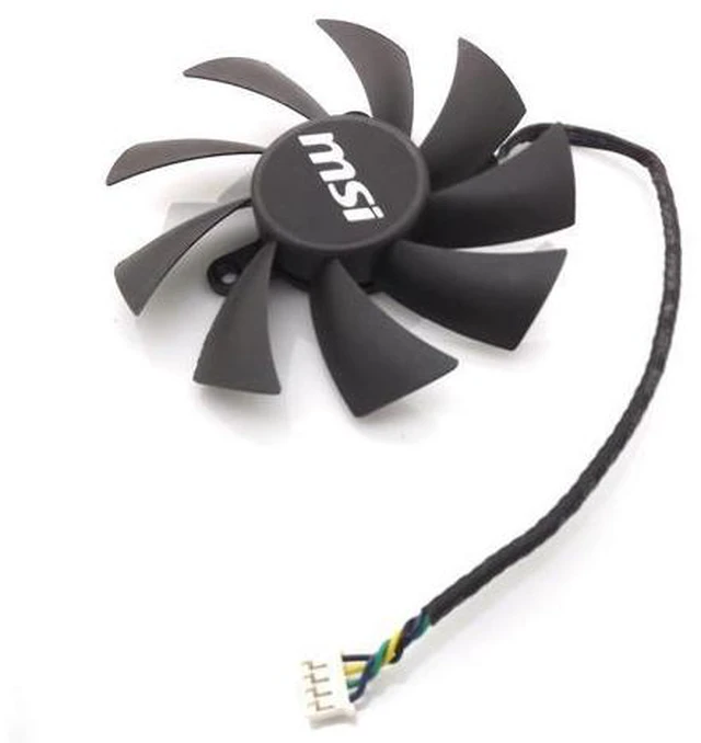 Alt view image 2 of 6 - PLA09215B12H 12V 0.55A 87mm 4Wire 4Pin For MSI N560 570 580GTX HD6870 Graphics Card Cooling Fan
