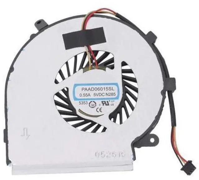 Main image of Cpu Cooling Fan For Msi Ge62 Gl62 Ge72 Gl72 Gp62 Gp72 Pe60 Pe70 Series 3Pin 0.55A 5Vdc