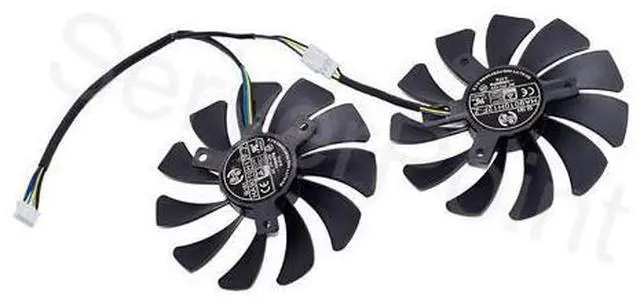 Alt view image 2 of 2 - 2021 Graphics Card Cooler Fan DC12V 0.57A 85mm HA9010H12F-Z For MSI GTX 1060 OC 6G GTX 960 P106-100 P106 GTX1060 GTX960