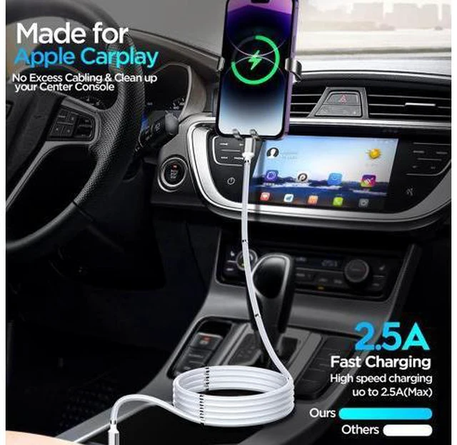 Alt view image 2 of 7 - Magnetic USB C to Lightning iPhone Cable Type C Super Organized Charging Magnetic Absorption Nano Data Cable Compatible iPhone 14/13/12/11/Mini/Pro/Max/X/XR/8/SE iPad Air/Pro/Mini_2
