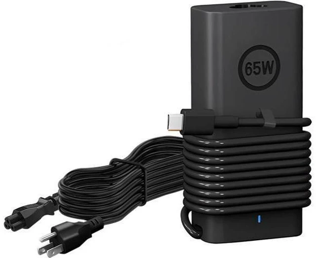 Main image of New Slim 65W 60W USB C Laptop Charger Compatible with Laptop Charger USB C Latitude 5420 5440 5430 5520 5530 5540 7420 7440 7390 7400 XPS 13 Chromebook 3100 AC Adapter Type C Power Cord
