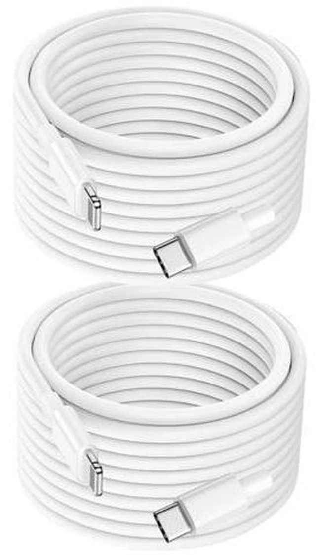 Main image of Compatible for USB C to Lightning Cable 27W Fast Charging 16FT/5M 2Pack MFi Certified TPE Extra Long iPhone Charger Cable Compatible with iPad/iPod/iPhone 14/13/12/11/Pro Max/X/SE/8/7 Series