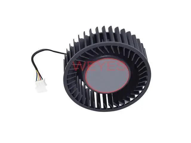 Alt view image 2 of 2 - PLB07525B12HH DC12V 1.20A 75mm 4 wires for MSI RX Vega 56 8GB /RX Vega 64 8GB video card fan
