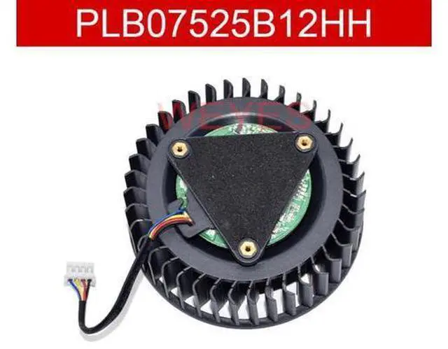 Main image of PLB07525B12HH DC12V 1.20A 75mm 4 wires for MSI RX Vega 56 8GB /RX Vega 64 8GB video card fan
