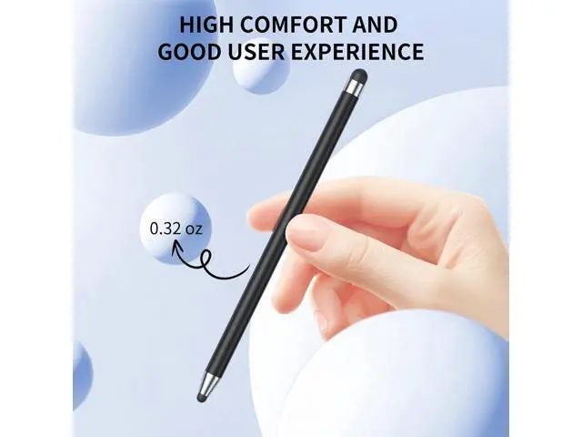 Alt view image 4 of 7 - Stylus (10Pcs) Stylus Pen for Touchscreen High Precision and Sensitivity Stylus Pen for Android Smartphone and Tablets Compatible with All Capacitive Touch Screen (Pink)