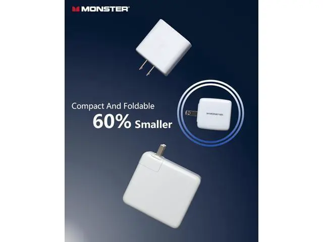 Alt view image 4 of 7 - USB C Charger 25W Super Fast Charger with USB C Cable Wall Charger with Foldable Plug for iPhone 15/15 Plus/15 Pro/15 Pro Max Galaxy iPad Pro Pixel