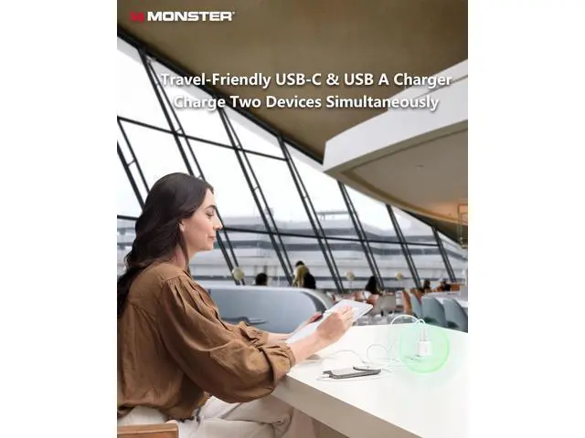 Alt view image 7 of 7 - USB C Charger 25W Super Fast Charger with USB C Cable Wall Charger with Foldable Plug for iPhone 15/15 Plus/15 Pro/15 Pro Max Galaxy iPad Pro Pixel