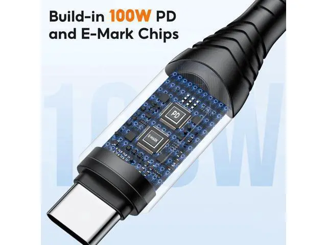 Alt view image 2 of 7 - Universal Laptop DC Charger Replacement kit Round Barrel 100W PD Trigger Cable with 10 Connector and Display Voltage for Sony//////HP Laptop Etc Charging