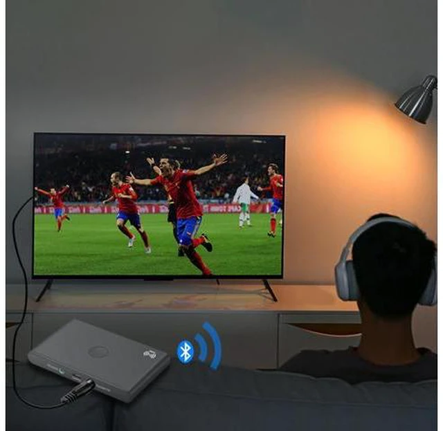 Alt view image 5 of 5 - Bluetooth Transmitter Receiver Wireless Audio Adapter for TV Car RCA Bluetooth Audio Receiver Transmitter