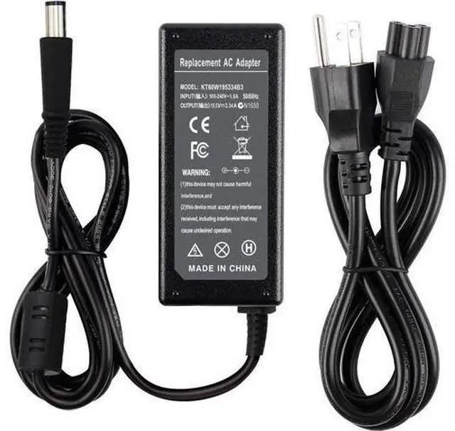 Main image of Laptop AC Charger 65W watt AC Power Adapter 19.5V 3.34A for Latitude E5440 E5470 7480 E6540 E7440 E7450 E7250 E6440 E6430 7490 7290 5490 5590 5290 Inspiron 15-5000 15-3000 Power Supply Cord