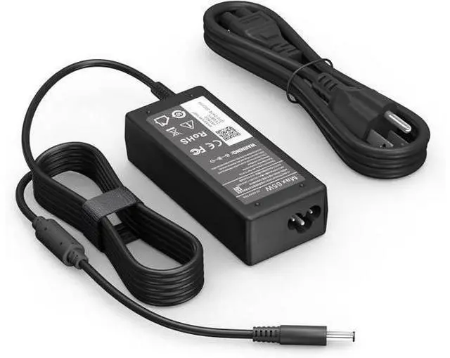 Main image of Charger for Laptop 65W 45W Compatible with Inspiron 15 14 13 3000 5000 7000 Series with Vostro 13 14 15 16 3000 5000 Series with Latitude 13 14 15 3000 Series Computer Round Tip Power Adapter