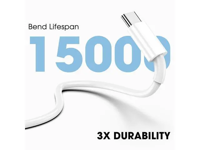 Alt view image 5 of 7 - USB C to USB C Cable for 3-Pack 6FT 60W USBC/Type-C Fast Charger Cord Compatible with iPhone 17/16 Pro Max iPhone 17 Air iPad Pro/Air