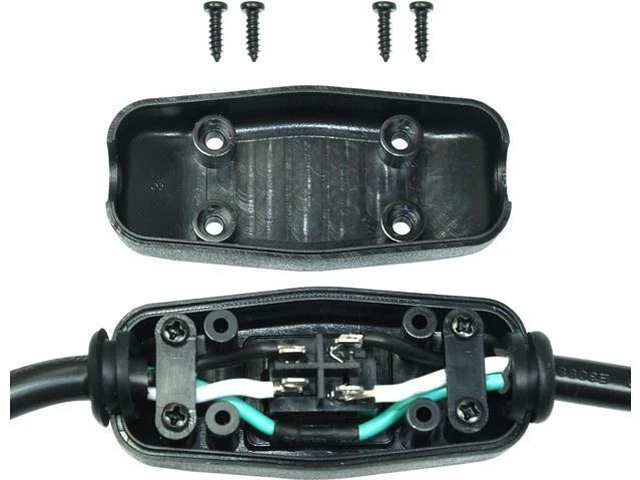 Alt view image 3 of 6 - 6ft 18 Gauge 3 Prong AC Power Cord Cable with on Off Switch Pigtail (Open End Wiring) NEMA 5-15 Plug US SJTW 18AWG (10A)