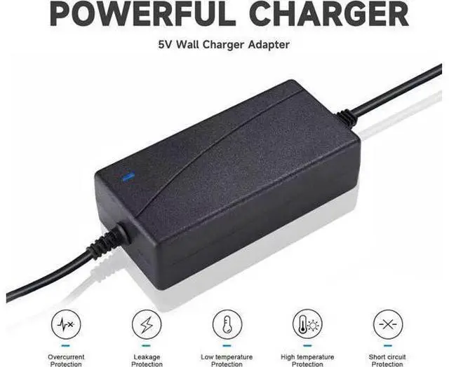 Alt view image 4 of 6 - Replacment for Sceptre Monitor Power Cord 12V 5A AC Adapter for Sceptre EC Series 32 30 27 24 22 20 19 15 E248W E225W E205W E275W E209W Monitor Power Supply Cord Charger & More 12V 5V 4A 3A 2A