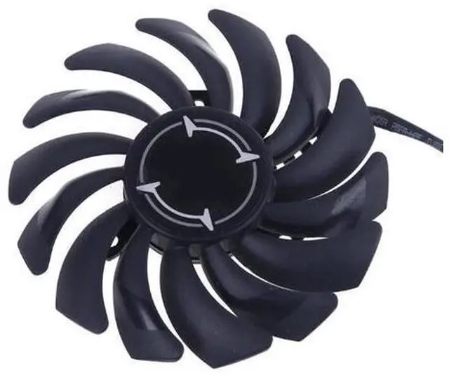 Main image of Ventilador de refrigeración para tarjeta de vídeo gráfica MSI RX 580, 87mm, PLD09210B12HH, 4 pines, 1 par