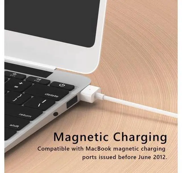 Alt view image 2 of 7 - 61W Magnetic 1 Charging Cable Cable Only Requires 60W PD Charger Compatible with MacBook A1278 A1286 6ft