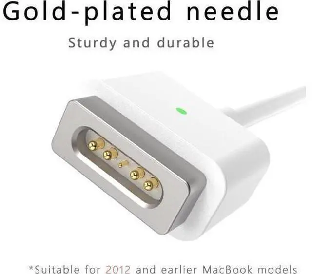 Alt view image 4 of 7 - 61W Magnetic 1 Charging Cable Cable Only Requires 60W PD Charger Compatible with MacBook A1278 A1286 6ft