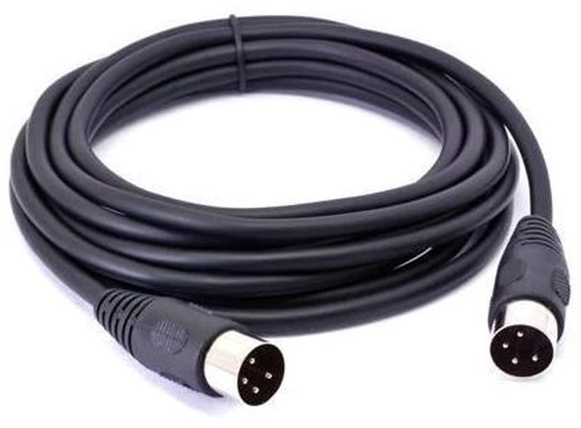 Main image of 4 Pin DIN Male Plug Connector Cable 4 Pin DIN Male to Male Adapter Extension Cable for DVR Digital Video Recorder & DIN Audio Connector Devices (3 Meter / 9.8 FT)