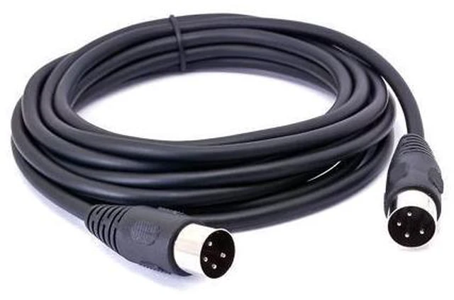 Alt view image 3 of 3 - 4 Pin DIN Male Plug Connector Cable 4 Pin DIN Male to Male Adapter Extension Cable for DVR Digital Video Recorder & DIN Audio Connector Devices (3 Meter / 9.8 FT)