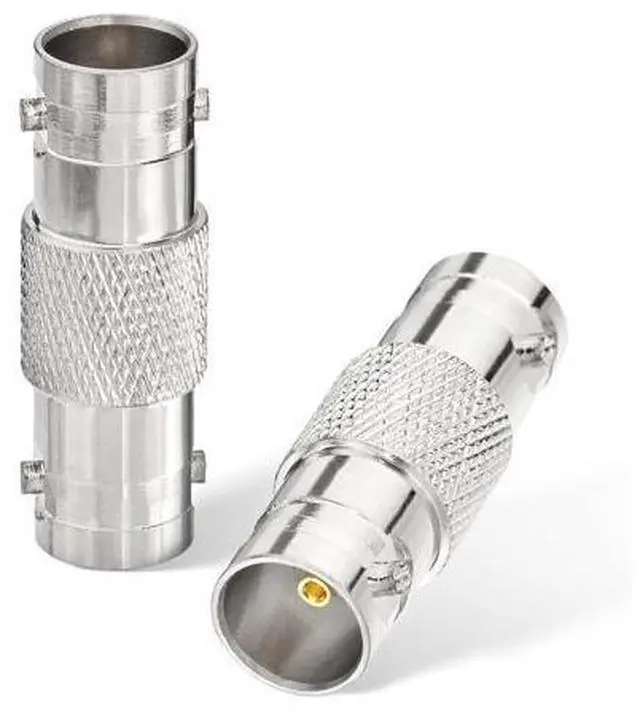 Main image of BNC Adapter 75 Ohm SDI Connector BNC Female to Female Barrel Connector for HD-SDI/3G-SDI/4K/8K SDI Video Camera Cable (2Pcs)