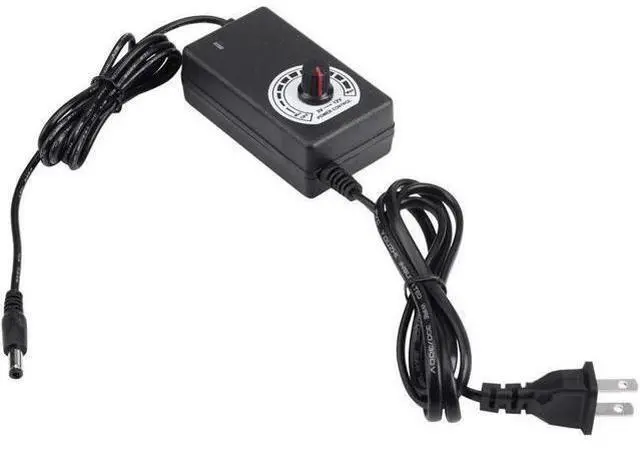 Main image of AC to DC Converter 110V-240V AC to DC 3-12V 2A Power Supply-Adjustable for Motor Speed Controller 110-240V
