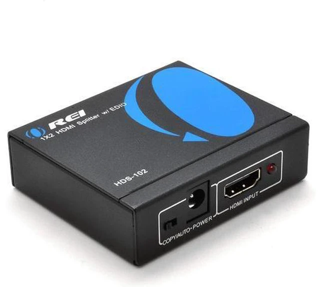 Alt view image 4 of 7 - HDMI Splitter 1 in 2 out - Ultra HD 4K @ 30Hz HDCP 3D & Full HD 1080P Support for Xbox PS4 Blu-ray HDTV - Adapter Included