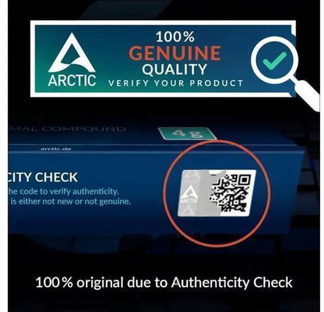 Alt view image 3 of 7 - ARCTIC MX-6 (4 g) - Ultimate Performance Thermal Paste for CPU, Consoles, Graphics Cards, laptops, Very high Thermal Conductivity, Long Durability, Non-Conductive, CPU Thermal Paste
