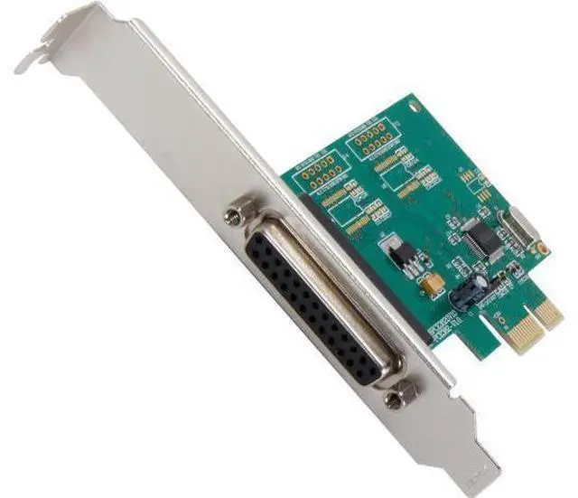 Main image of SYBA SI-PEX10010 Parallel 1 Port PCI-e Controller Card with Full & Low Profile Brackets, WCH382L Chipset