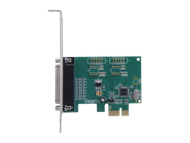 Alt view image 3 of 5 - SYBA SI-PEX10010 Parallel 1 Port PCI-e Controller Card with Full & Low Profile Brackets, WCH382L Chipset