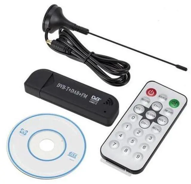Main image of Sdr+Dab+Fm Tv Dvb-T Stick Rtl2832U+R820T2 Tv Card Receiver Usb 2.0 Digital Tv Tuner Usb Fm+Dab+Dvb-T+Sdr Dongle Stick
