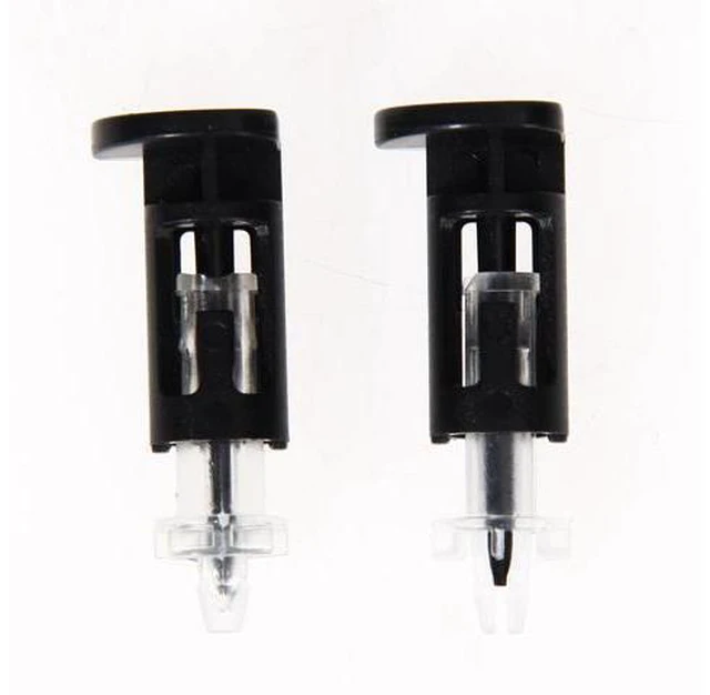 Alt view image 4 of 6 - 16Pcs/Lot Mount Pin Rotate Lock Screws (16 white+16 black) Plastic Screw For PC CPU for Intel 775 1155 1156 Fan Screw Fixer